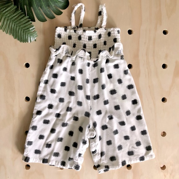 Jessica Simpson Other - Jessica Simpson Smocked Wide Leg Romper